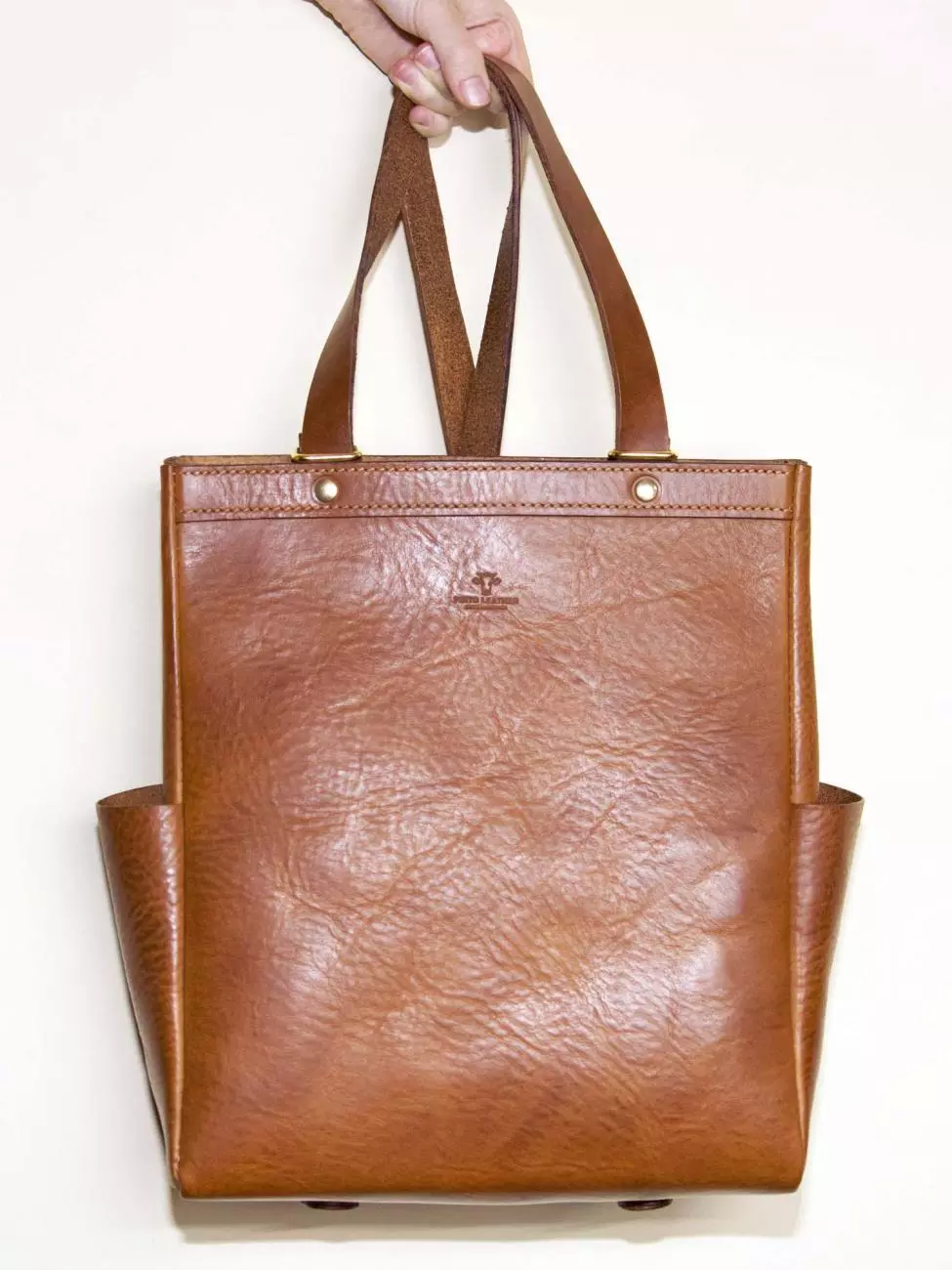 4 - Women leather backpack